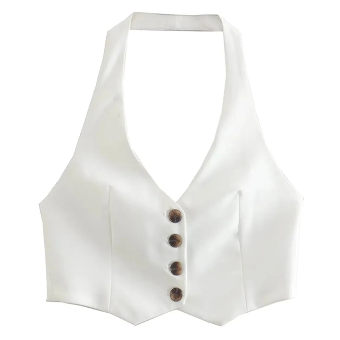 Jenny&Dave England Style Fashion High Street Single Breasted Halter Short Tank Tops Vest Women
Jenny&Dave England Style Fashion High Street Single Breasted Halter Short Tank Tops Vest Women