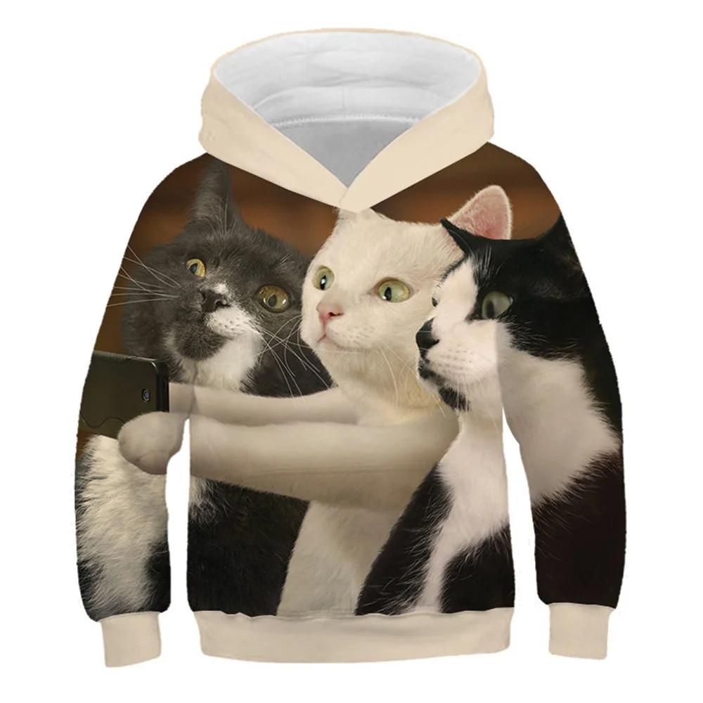 Fashion Cool 3d Cats Digital Printing Tops Men's Hooded Pullover 2022 Autumn New Casual Long Sleeve Hip Hop Streetwear for Men
Fashion Cool 3d Cats Digital Printing Tops Men's Hooded Pullover 2022 Autumn New Casual Long Sleeve Hip Hop Streetwear for Men