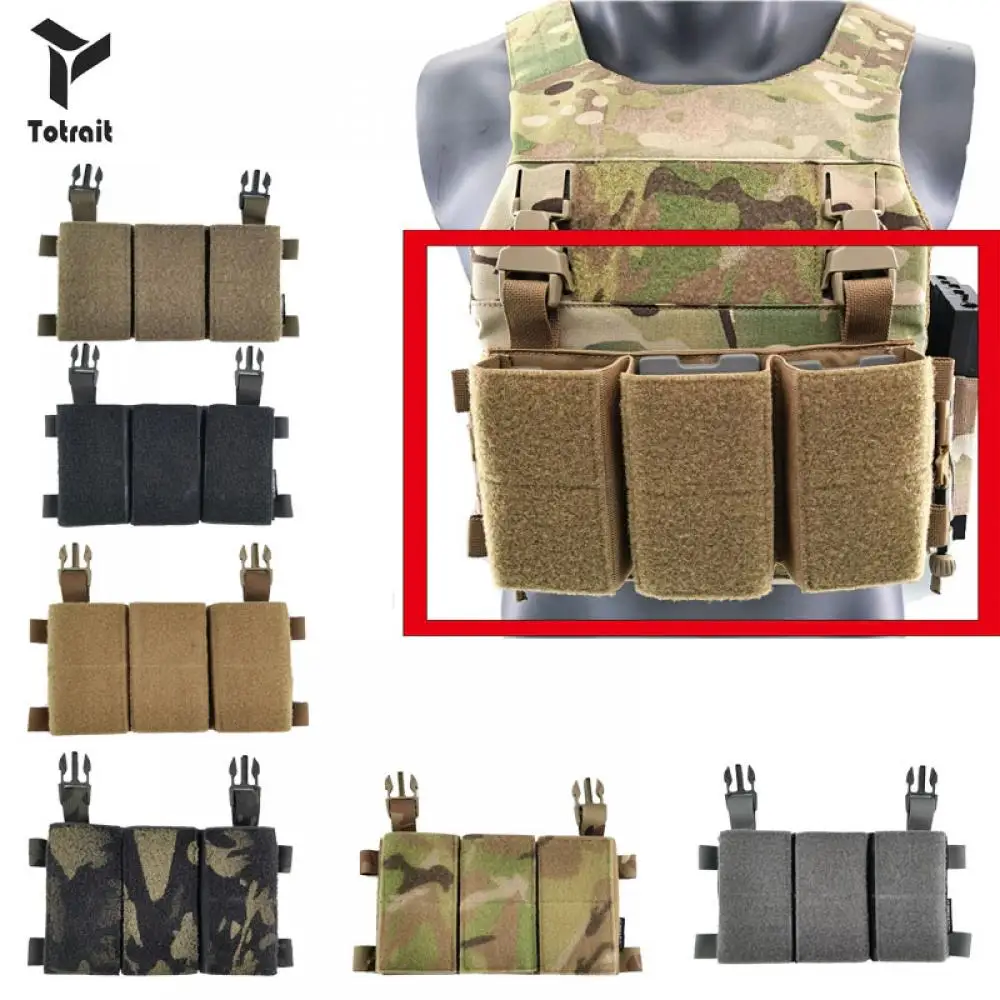 Tactical New TOtroit Airsoft Magazine Pouch Military Vest Triple Front Panel Bag for 5.56/7.62/AK47 Mag Ammo Pouch
Tactical New TOtroit Airsoft Magazine Pouch Military Vest Triple Front Panel Bag for 5.56/7.62/AK47 Mag Ammo Pouch