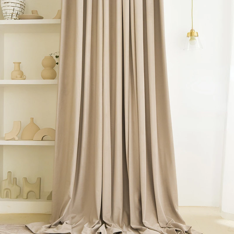 Australian Wool Fleece High Blackout Curtains Velvet Matte Milk Tea Color Flannel Curtain Cloth Curtains for Living Room Luxury
Australian Wool Fleece High Blackout Curtains Velvet Matte Milk Tea Color Flannel Curtain Cloth Curtains for Living Room Luxury