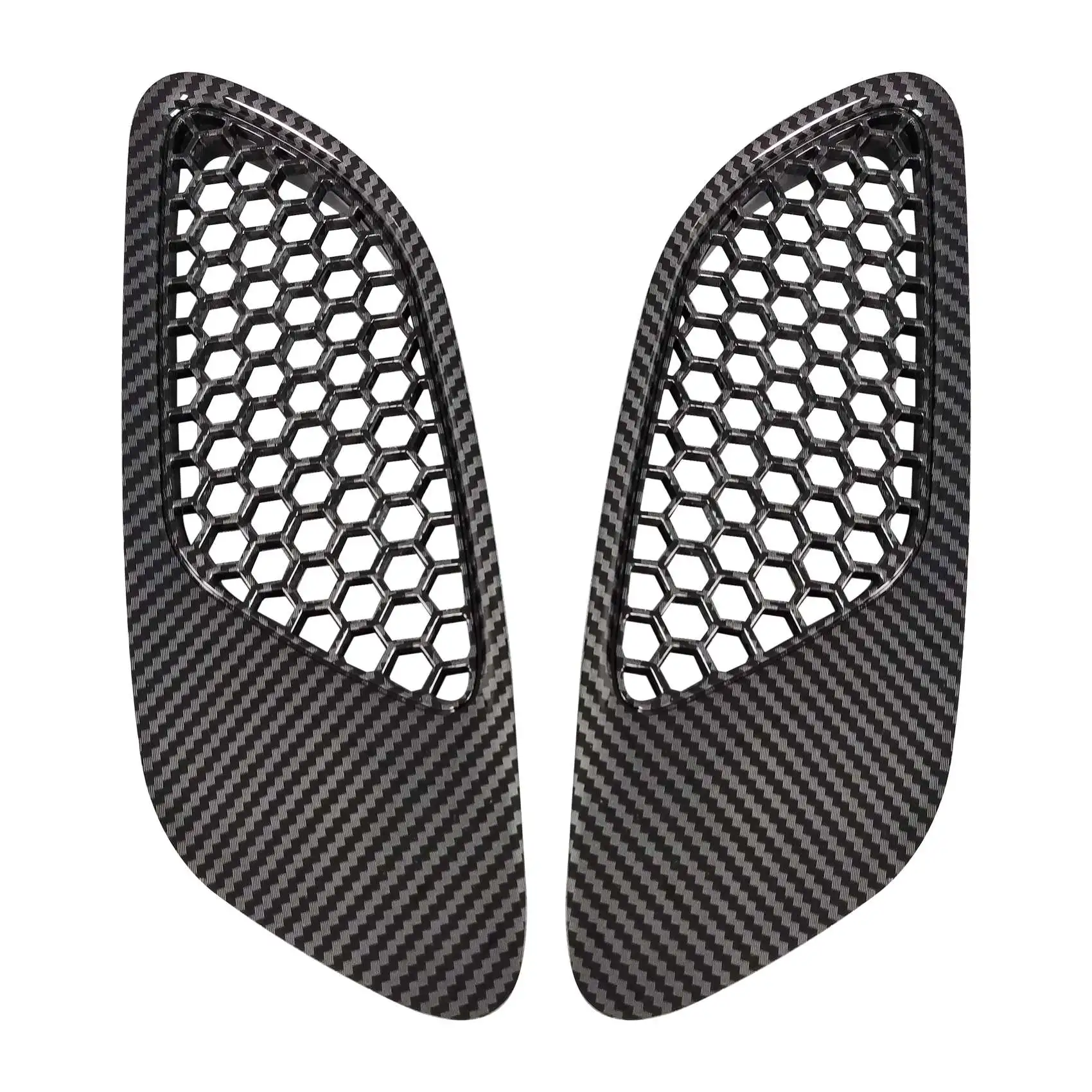 2PCS Engine Hood Vent Louvers Air Scoop Bonnet Vent Cover For-BMW E90 E91 E92 E93 M3, Carbon Fiber
2PCS Engine Hood Vent Louvers Air Scoop Bonnet Vent Cover For-BMW E90 E91 E92 E93 M3, Carbon Fiber