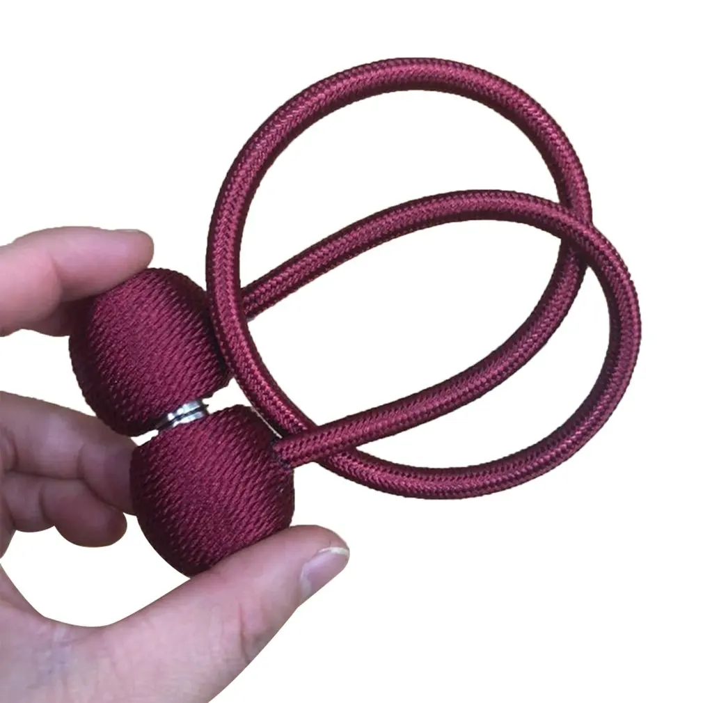 Hot 1Pc Magnetic Curtain Tieback High Quality Holder Hook Buckle Clip Curtain Tieback Polyester Decorative Home Accessorie
Hot 1Pc Magnetic Curtain Tieback High Quality Holder Hook Buckle Clip Curtain Tieback Polyester Decorative Home Accessorie