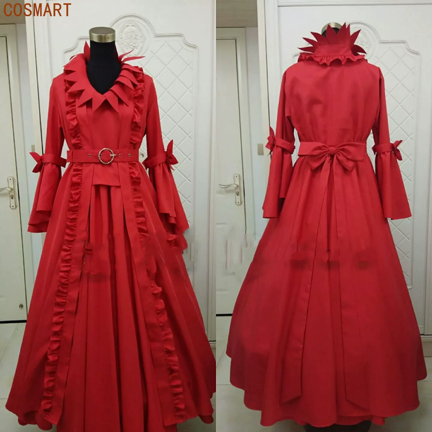 COSMART Identity V Regulators Red Lady Mary Ladies Dress Cosplay Costume Cos Game Anime Party Uniform Hallowen Play Role Clothes
COSMART Identity V Regulators Red Lady Mary Ladies Dress Cosplay Costume Cos Game Anime Party Uniform Hallowen Play Role Clothes