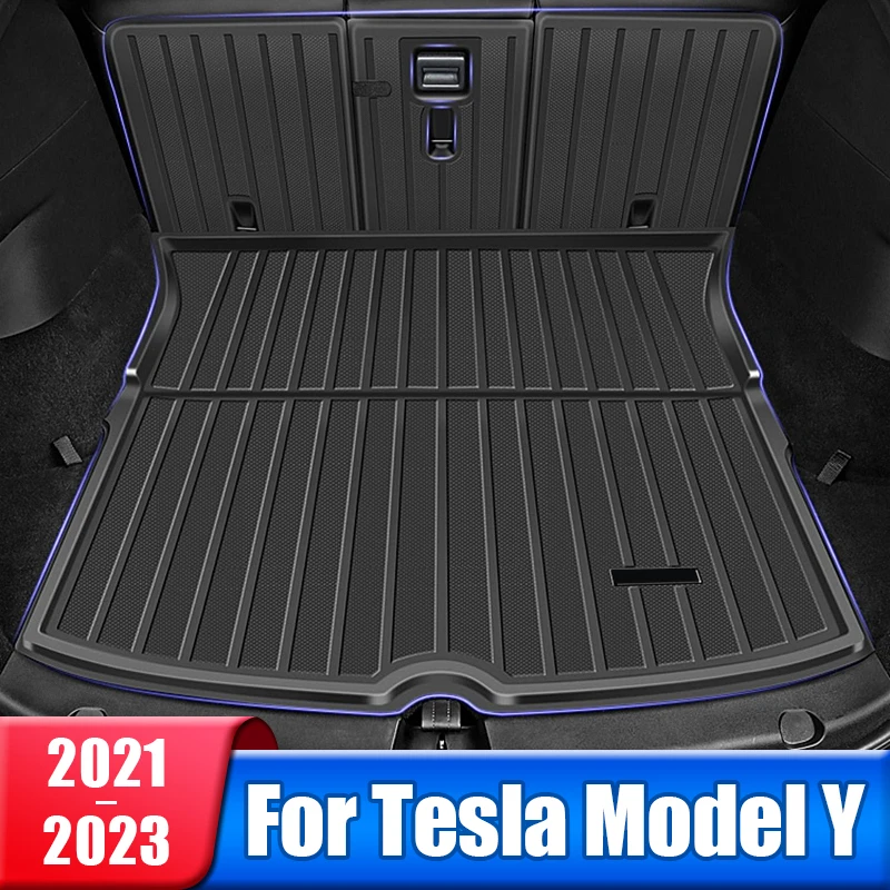 High quality Car Rear Trunk Mat For Tesla Model Y 2021 2022 2023 Cargo Tray New TPE Waterproof Protective Pad Accessories
High quality Car Rear Trunk Mat For Tesla Model Y 2021 2022 2023 Cargo Tray New TPE Waterproof Protective Pad Accessories