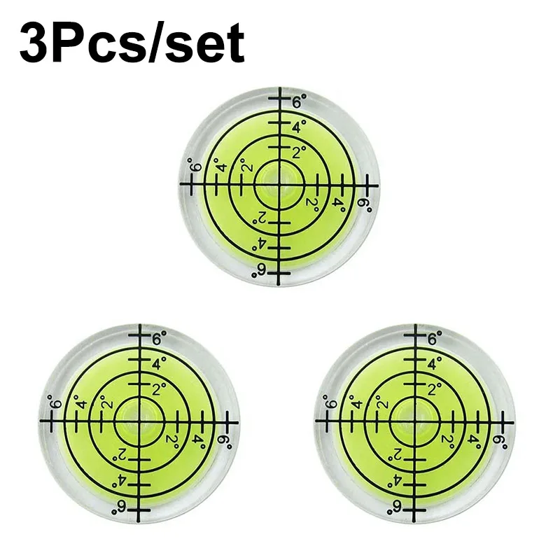 3/5Pcs 32mm Horizontal Bubble Level High Precision Round Bubble Environmental Bulls Eye Spirit LevelMini Circular Measuring Kit
3/5Pcs 32mm Horizontal Bubble Level High Precision Round Bubble Environmental Bulls Eye Spirit LevelMini Circular Measuring Kit