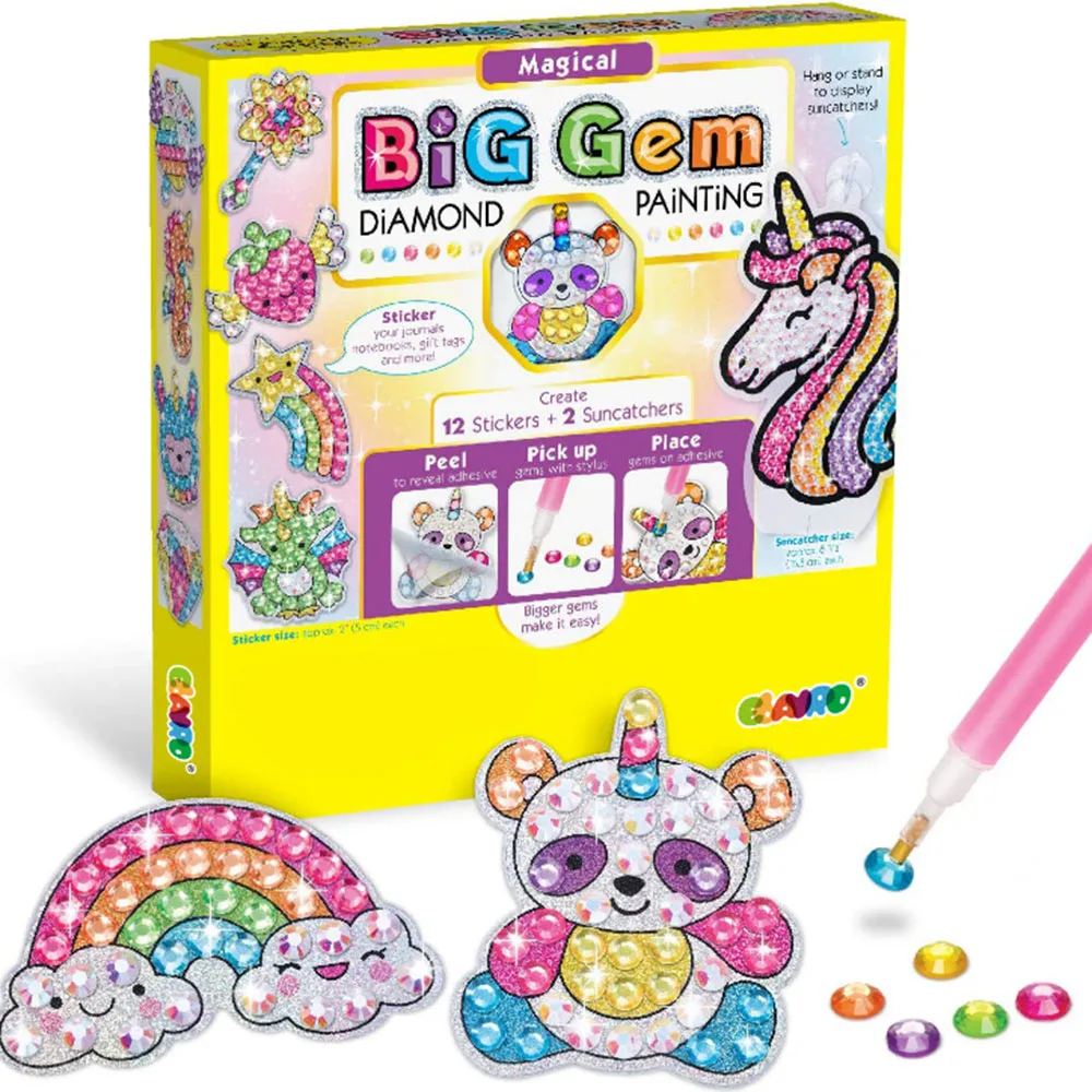 Kids Diamond Painting Stickers Kit DIY Stickers Arts Cartoon Animal Diamond Painting by Numbers Arts Children Toys Gift
Kids Diamond Painting Stickers Kit DIY Stickers Arts Cartoon Animal Diamond Painting by Numbers Arts Children Toys Gift