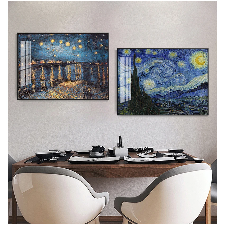 Abstract Landscape Canvas Poster Famous Classic Wall Art Print Decorative Picture Modern Living Room Decor Van Gogh Starry Night
Abstract Landscape Canvas Poster Famous Classic Wall Art Print Decorative Picture Modern Living Room Decor Van Gogh Starry Night