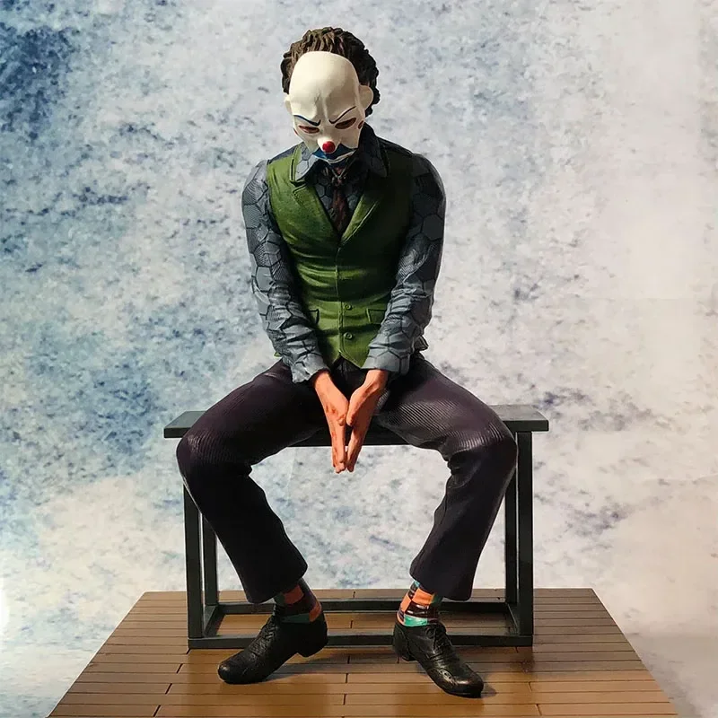 New Movie Joker Heath Ledger Clown Action Figure Collection Statue Model Toys 28cm Desktop Decoration Toys Kids Xmas Gifts
New Movie Joker Heath Ledger Clown Action Figure Collection Statue Model Toys 28cm Desktop Decoration Toys Kids Xmas Gifts