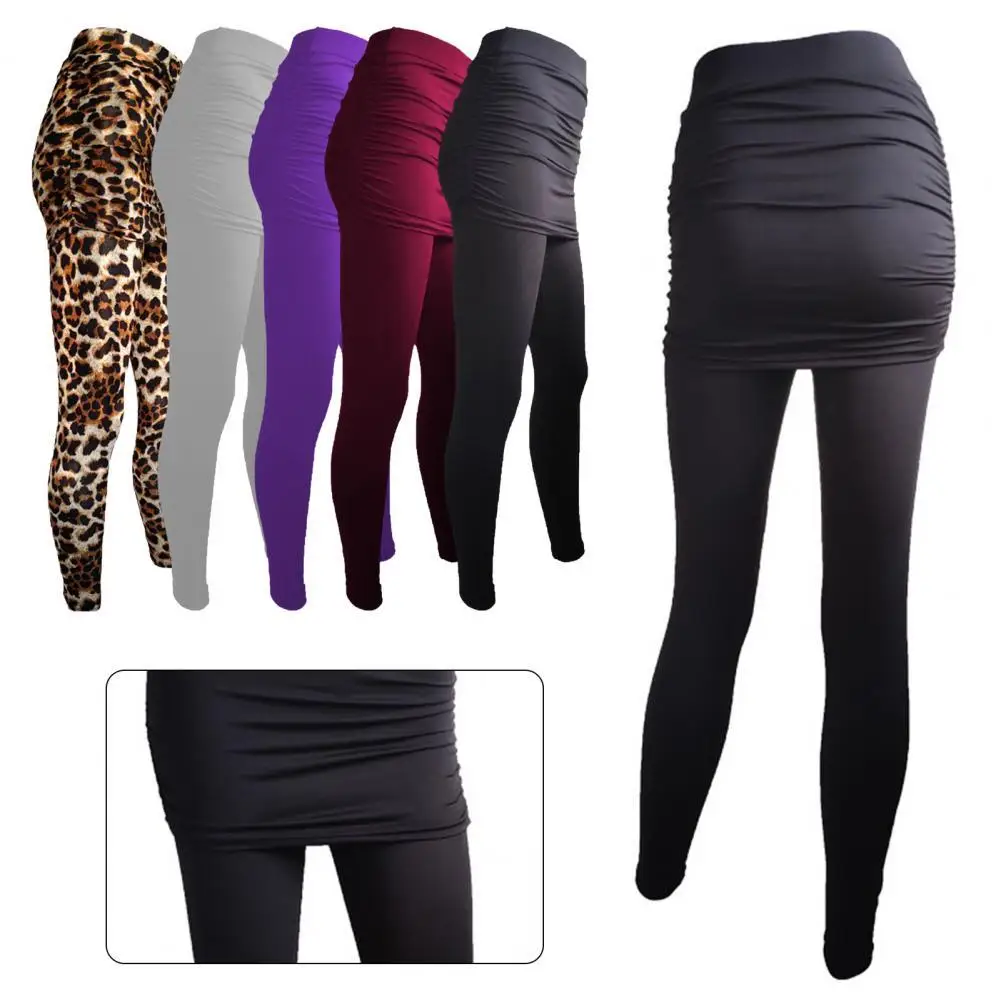 Solid Color Stretchy Long Slim Leggings Skirt Women Leggings Skirt Soft Fake Two Piece Leggings Skirt for Pilates
Solid Color Stretchy Long Slim Leggings Skirt Women Leggings Skirt Soft Fake Two Piece Leggings Skirt for Pilates