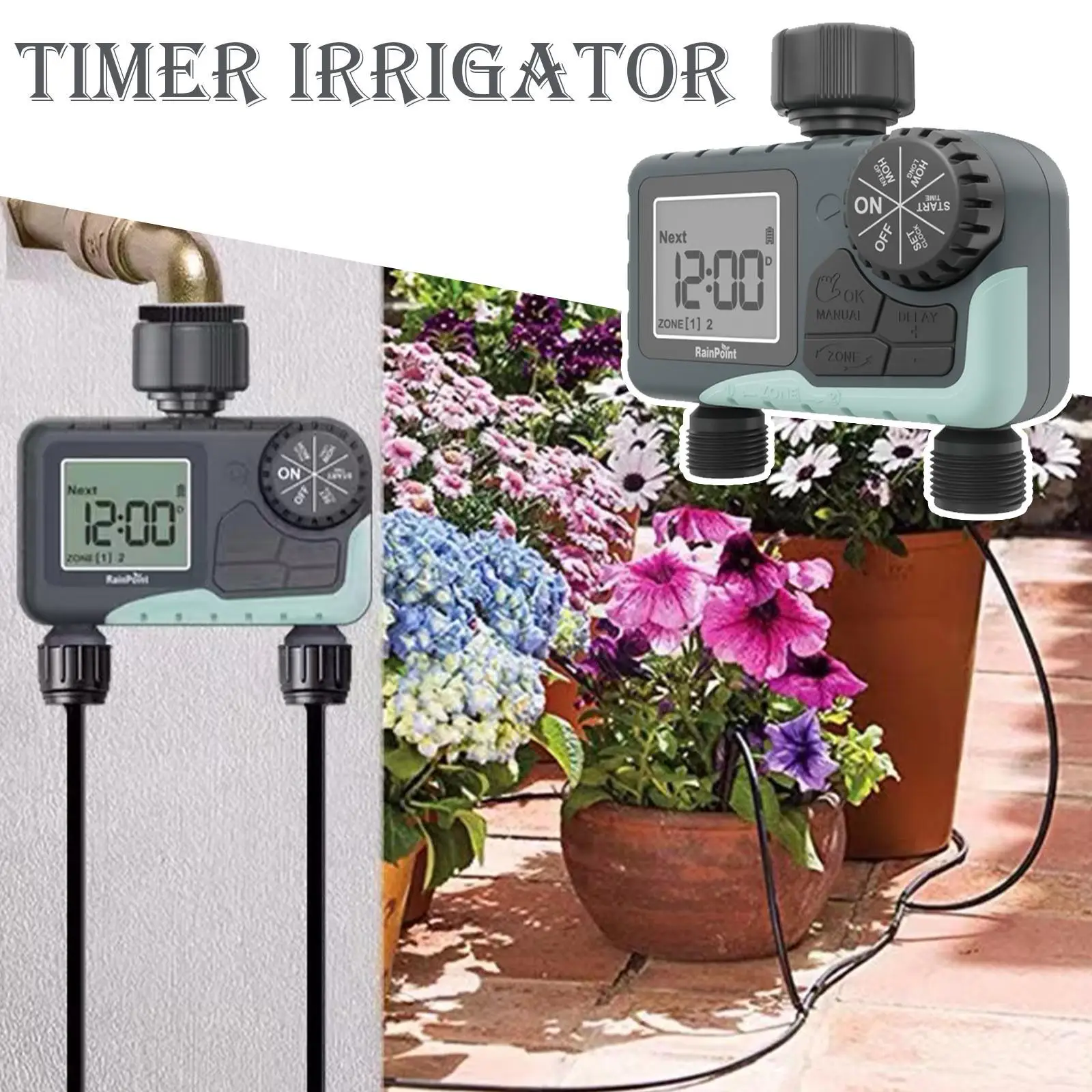 Digital Sprinkler Timer Garden Ip54 Hose Faucet Water Manual System Watering Tap Delay Rain Automatic Timer Irrigation E8c4
Digital Sprinkler Timer Garden Ip54 Hose Faucet Water Manual System Watering Tap Delay Rain Automatic Timer Irrigation E8c4
