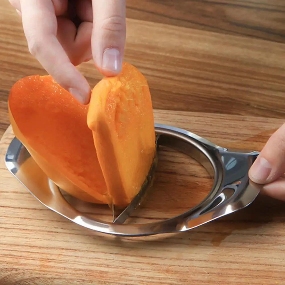 Mango Slicer Simple Portable Sharp Blade Fruits Slicer Splitter Cutter Corer Pitter Kitchen Gadgets Mango Cutter Mango Peeler
Mango Slicer Simple Portable Sharp Blade Fruits Slicer Splitter Cutter Corer Pitter Kitchen Gadgets Mango Cutter Mango Peeler
