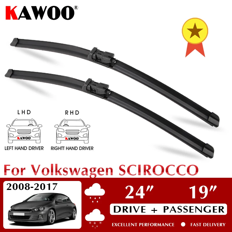 Автомобильные стеклоочистители KAWOO для Volkswagen SCIROCCO 2008-2017 лобовое стекло аксессуары для переднего стекла 24 "+ 19" LHD RHD
Автомобильные стеклоочистители KAWOO для Volkswagen SCIROCCO 2008-2017 лобовое стекло аксессуары для переднего стекла 24 "+ 19" LHD RHD
