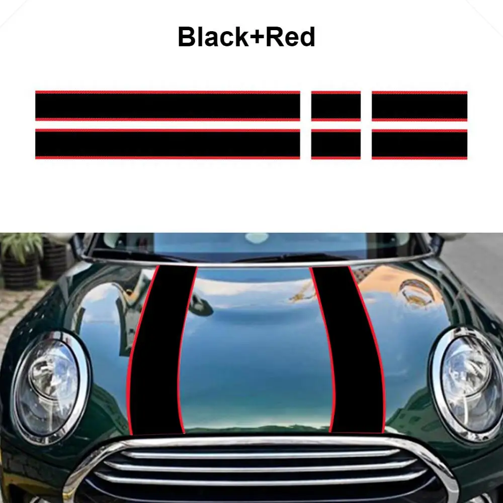 Engine Hood Rear Trunk Stripe Sticker Vinyl Decals Car Stylings For Mini Cooper One S JCW R56 R57 R58 F54 F55 F56 Auto Accessory
Engine Hood Rear Trunk Stripe Sticker Vinyl Decals Car Stylings For Mini Cooper One S JCW R56 R57 R58 F54 F55 F56 Auto Accessory