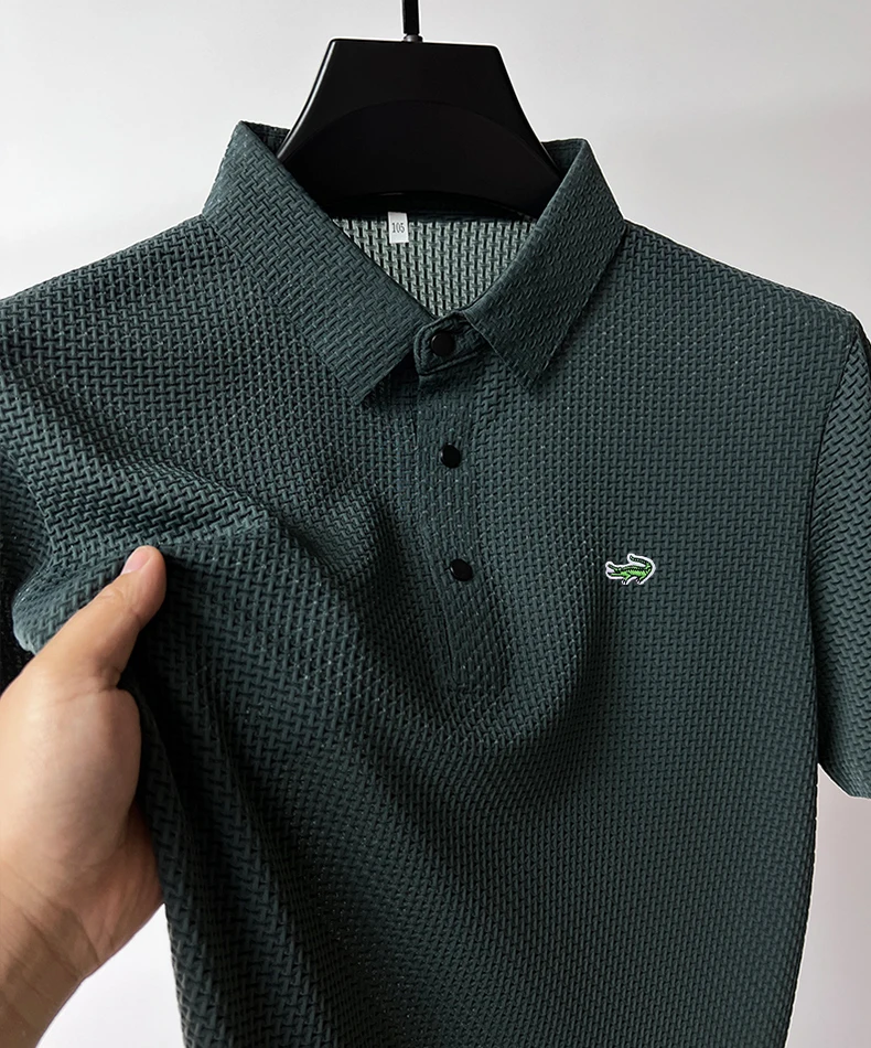 New Summer Brand Polo Shirt High Quality Men's Short Sleeve Breathable Top Business Casual Sweat-absorbing Polo-shirt for Men
New Summer Brand Polo Shirt High Quality Men's Short Sleeve Breathable Top Business Casual Sweat-absorbing Polo-shirt for Men