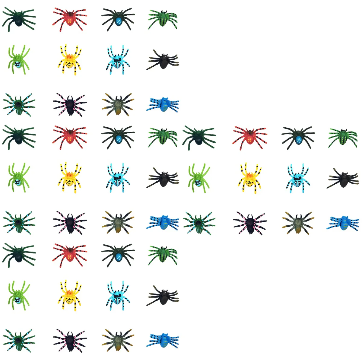 48 Spider Realistic Spider Figures Educational Learning 
48 Spider Realistic Spider Figures Educational Learning