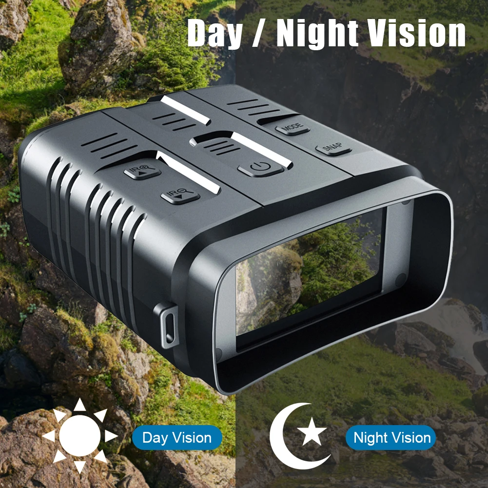 HD Binoculars Night Vision Device 850nm Infrared 1080P HD 5X Digital Zoom Hunting Telescope for Outdoor Scouting Bird Watching
HD Binoculars Night Vision Device 850nm Infrared 1080P HD 5X Digital Zoom Hunting Telescope for Outdoor Scouting Bird Watching