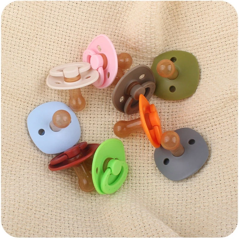 

Baby Soft Silicone Pacifier Teether Soother Dummy Nipple Newborn Infant Nursing Chewing Oral Care Toys Shower Gift