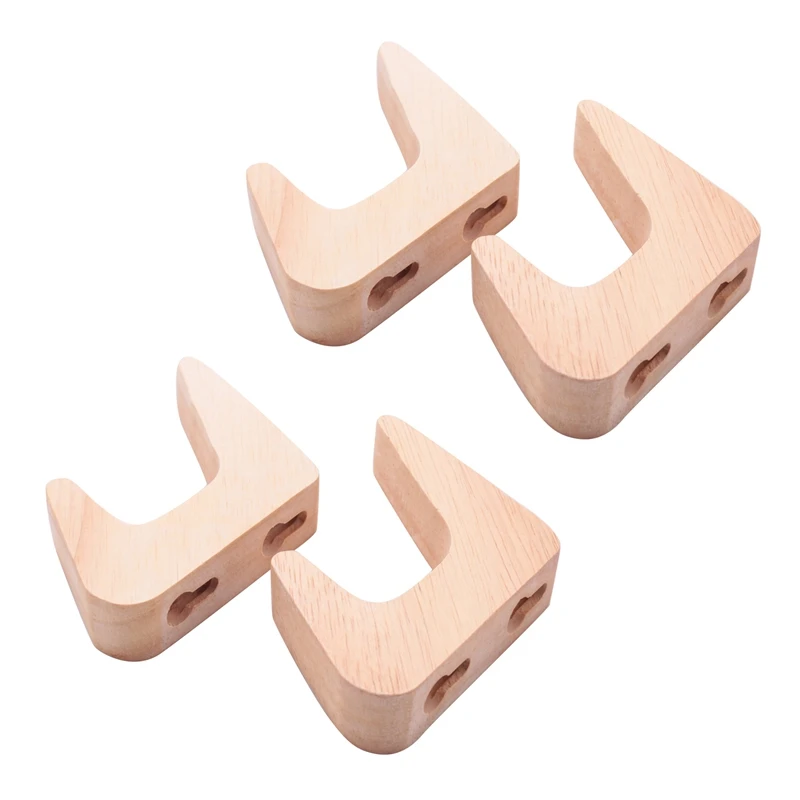 JFBL Hot 4Pcs Natural Wood Clothes Hanger Japanese-Style Wall Mounted Coat Hook Decorative Key Holder Hat Scarf Handbag Storage
JFBL Hot 4Pcs Natural Wood Clothes Hanger Japanese-Style Wall Mounted Coat Hook Decorative Key Holder Hat Scarf Handbag Storage