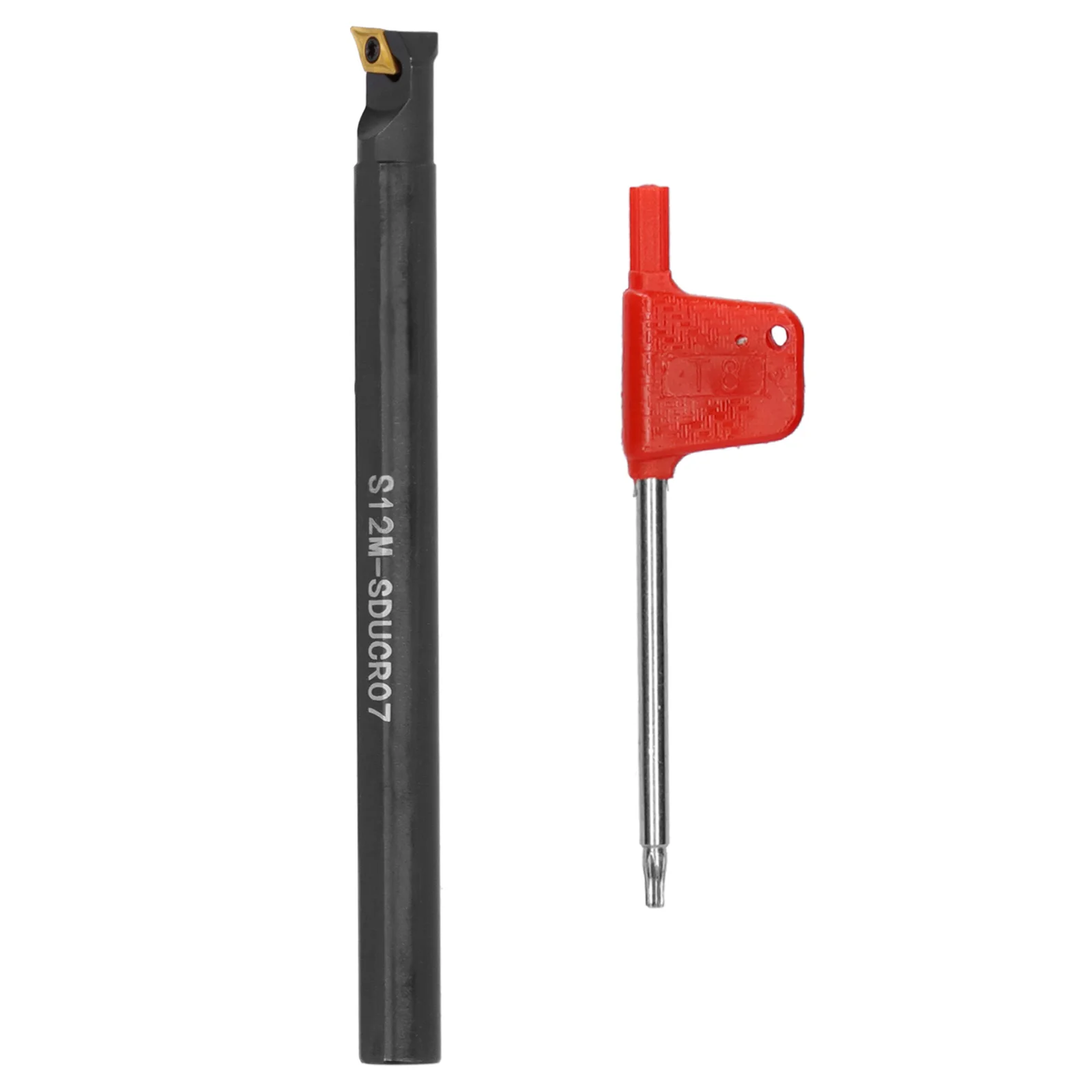 CNCLathe Insert Shank 15CM/5.9Inch Alloy Steel Insert Cutter Shank Insert Milling Accessory With Screw Driver Lathe Turning Tool
CNCLathe Insert Shank 15CM/5.9Inch Alloy Steel Insert Cutter Shank Insert Milling Accessory With Screw Driver Lathe Turning Tool