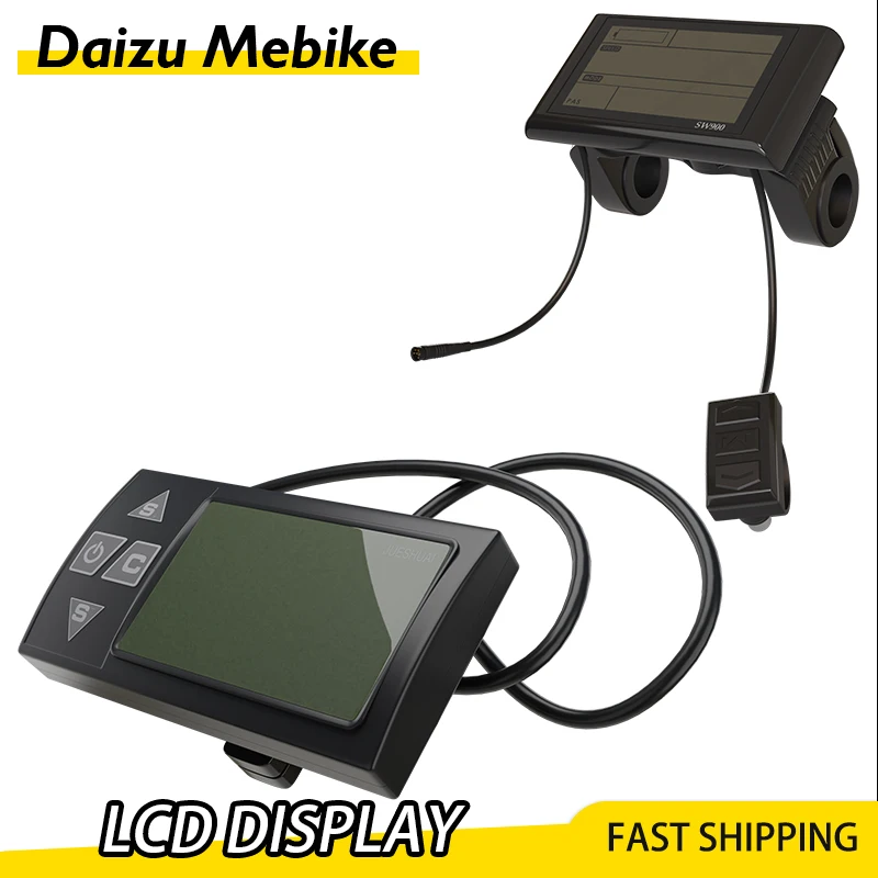 Bicycle Computer Display Electric Bicycle LCD Display 36V Electric Bike Manual Control Panel e Bike Speedometer for ebike kit
Bicycle Computer Display Electric Bicycle LCD Display 36V Electric Bike Manual Control Panel e Bike Speedometer for ebike kit