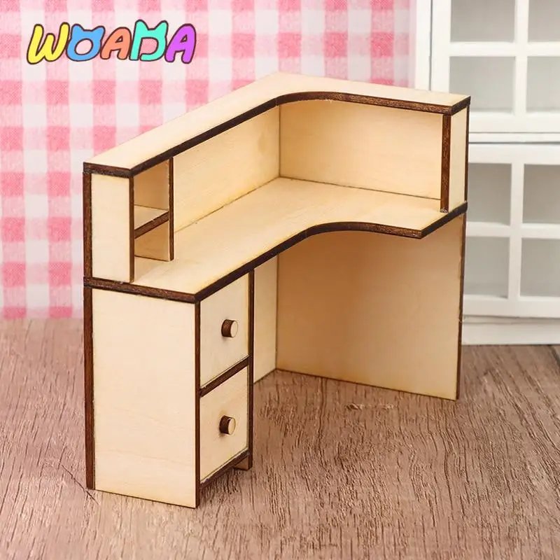 1pc Dollhouse Miniature Table Checkout Counter Shopping Mall Supermarket Model Decor Toy Doll House Accessories
1pc Dollhouse Miniature Table Checkout Counter Shopping Mall Supermarket Model Decor Toy Doll House Accessories