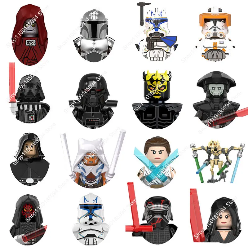 Конструктор Hasbro мандалор муфф Джесси Рекс Кайло Рен Оби-Ван Люк Скайуокер Темный солдат Набор строительных блоков для подарка игрушки
Конструктор Hasbro мандалор муфф Джесси Рекс Кайло Рен Оби-Ван Люк Скайуокер Темный солдат Набор строительных блоков для подарка игрушки