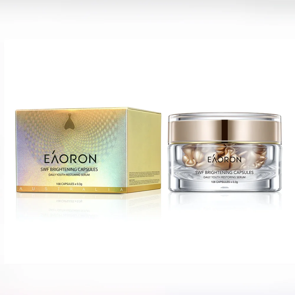 Eaoron SWF Brightening 108 Capsule Whitening Daily Youth Restoring Serum Moisturizing Healthy-looking Skin Wrinkle Treatment
Eaoron SWF Brightening 108 Capsule Whitening Daily Youth Restoring Serum Moisturizing Healthy-looking Skin Wrinkle Treatment