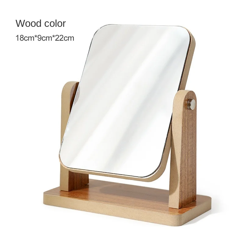 Desktop Folding Makeup Mirror Household Wooden Simple Female Student Dormitory Desktop Small Mirror Portable Vanity Mirror
Desktop Folding Makeup Mirror Household Wooden Simple Female Student Dormitory Desktop Small Mirror Portable Vanity Mirror