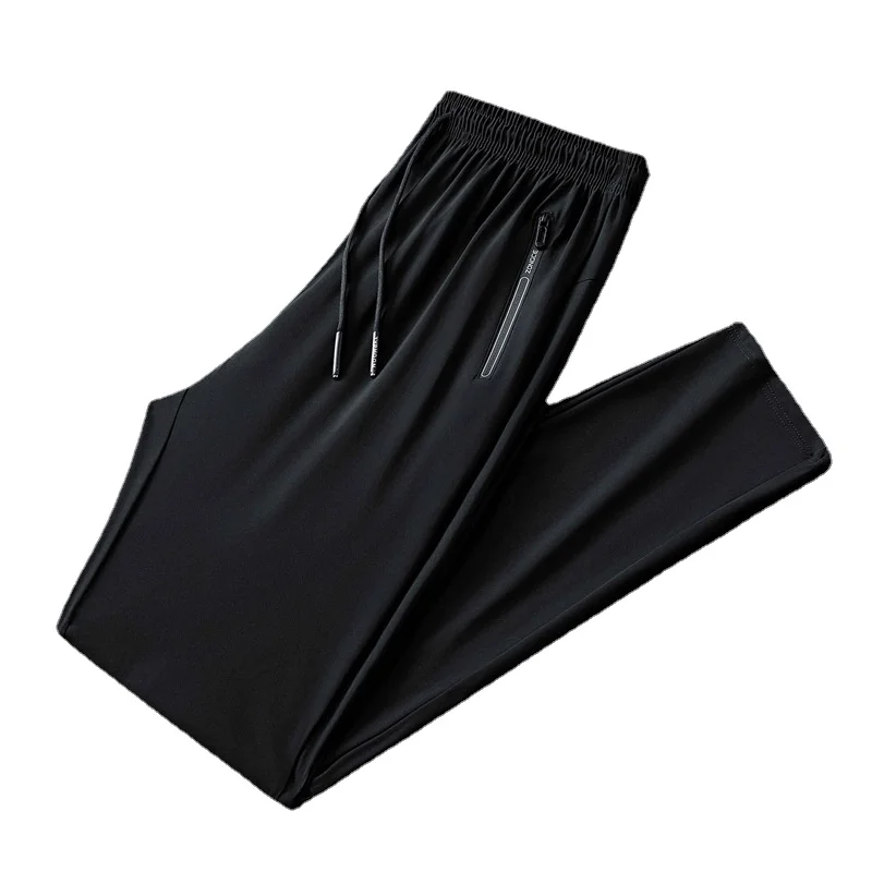 Мужские повседневные брюки из ледяного шелка 
Мужские повседневные брюки из ледяного шелка