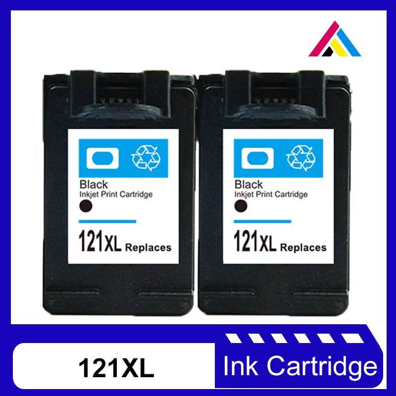 

CSD 121XL Ink Cartridge Replacement for HP 121 for Deskjet D2563 F2423 F2483 F2493 F4213 F4275 F4283 F4583 Printer Cartridges