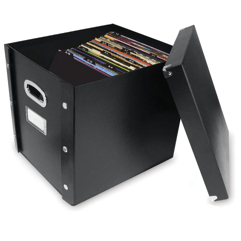 Snap-N-Store Vinyl Records Storage Box with 13 Count Record Guides, Black, Adults woven basket basket
Snap-N-Store Vinyl Records Storage Box with 13 Count Record Guides, Black, Adults woven basket basket