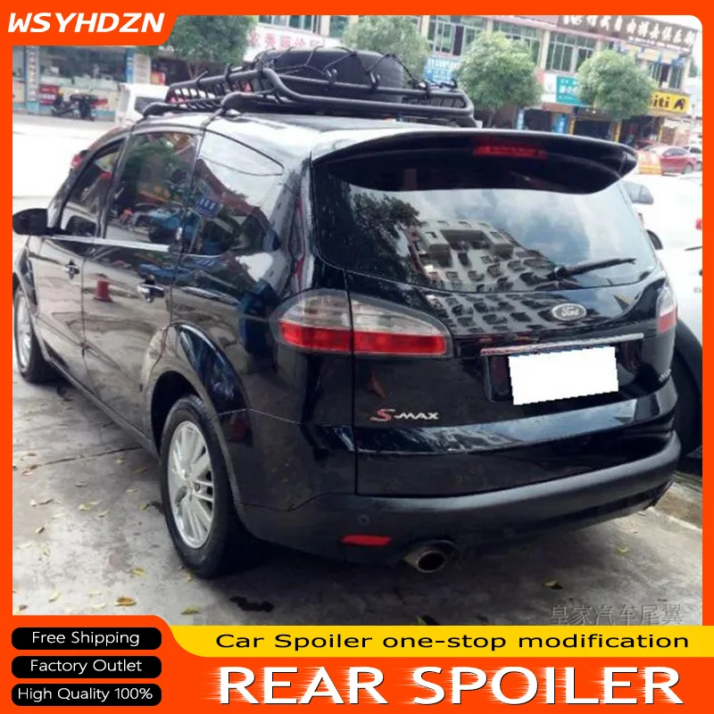 Спойлер для Ford SMAX S-max, черный матовый спойлер из АБС-пластика 2006-2013 высокого качества, черная и белая краска на заднюю крышу окна, задний спойлер
Спойлер для Ford SMAX S-max, черный матовый спойлер из АБС-пластика 2006-2013 высокого качества, черная и белая краска на заднюю крышу окна, задний спойлер