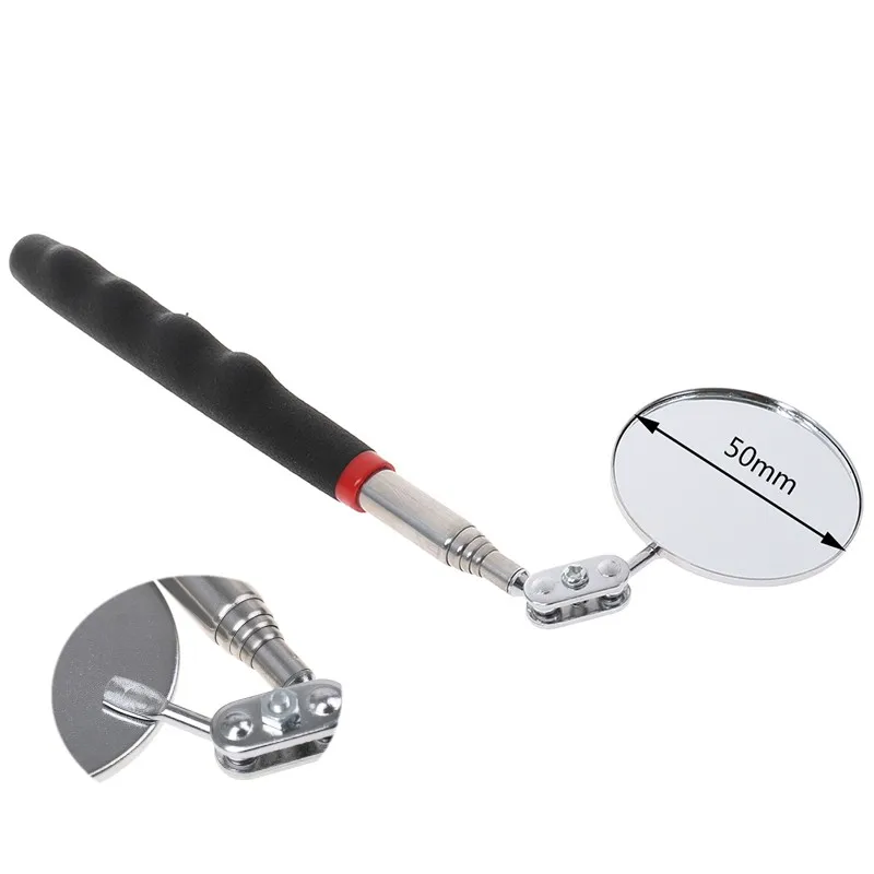 1 шт. 50 мм Автомобильный телескопический объектив обнаружения смотровое круглое зеркало 360 ° инструмент для ремонта
1 шт. 50 мм Автомобильный телескопический объектив обнаружения смотровое круглое зеркало 360 ° инструмент для ремонта