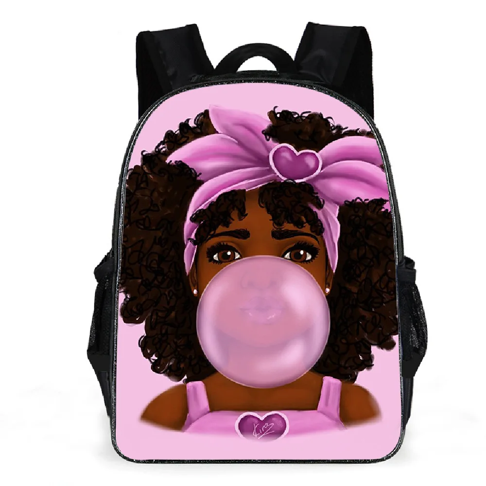 Cartoon Black African Girl Printed School Bag Kids Cute School Bag Girls School Bag Backpack Mochila Escolar Birthday Gifts
Cartoon Black African Girl Printed School Bag Kids Cute School Bag Girls School Bag Backpack Mochila Escolar Birthday Gifts