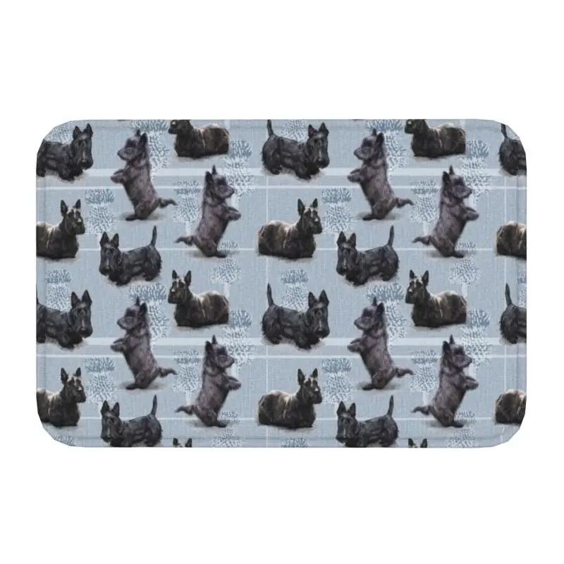 Scottish Terrier Doormat Anti-Slip Entrance Kitchen Bath Floor Door Mat Scottie Dog Bedroom Rug Living Room Footpad Carpet 
Scottish Terrier Doormat Anti-Slip Entrance Kitchen Bath Floor Door Mat Scottie Dog Bedroom Rug Living Room Footpad Carpet