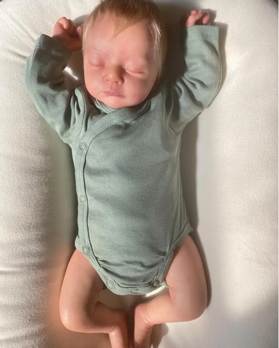 Reborn Boy Baby Doll Toy 3D-Paint Skin Soft Silicone for Children 47 CM 19 Inch Cloth Body Sleeping Dress Up Boneca Art Handmade
Reborn Boy Baby Doll Toy 3D-Paint Skin Soft Silicone for Children 47 CM 19 Inch Cloth Body Sleeping Dress Up Boneca Art Handmade