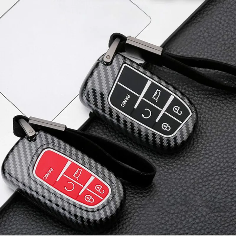 Carbon Fiber ABS Car Key Cover Case for Jeep Grand Cherokee WK2 Traitor Compass Dodge Ram 1500
Carbon Fiber ABS Car Key Cover Case for Jeep Grand Cherokee WK2 Traitor Compass Dodge Ram 1500