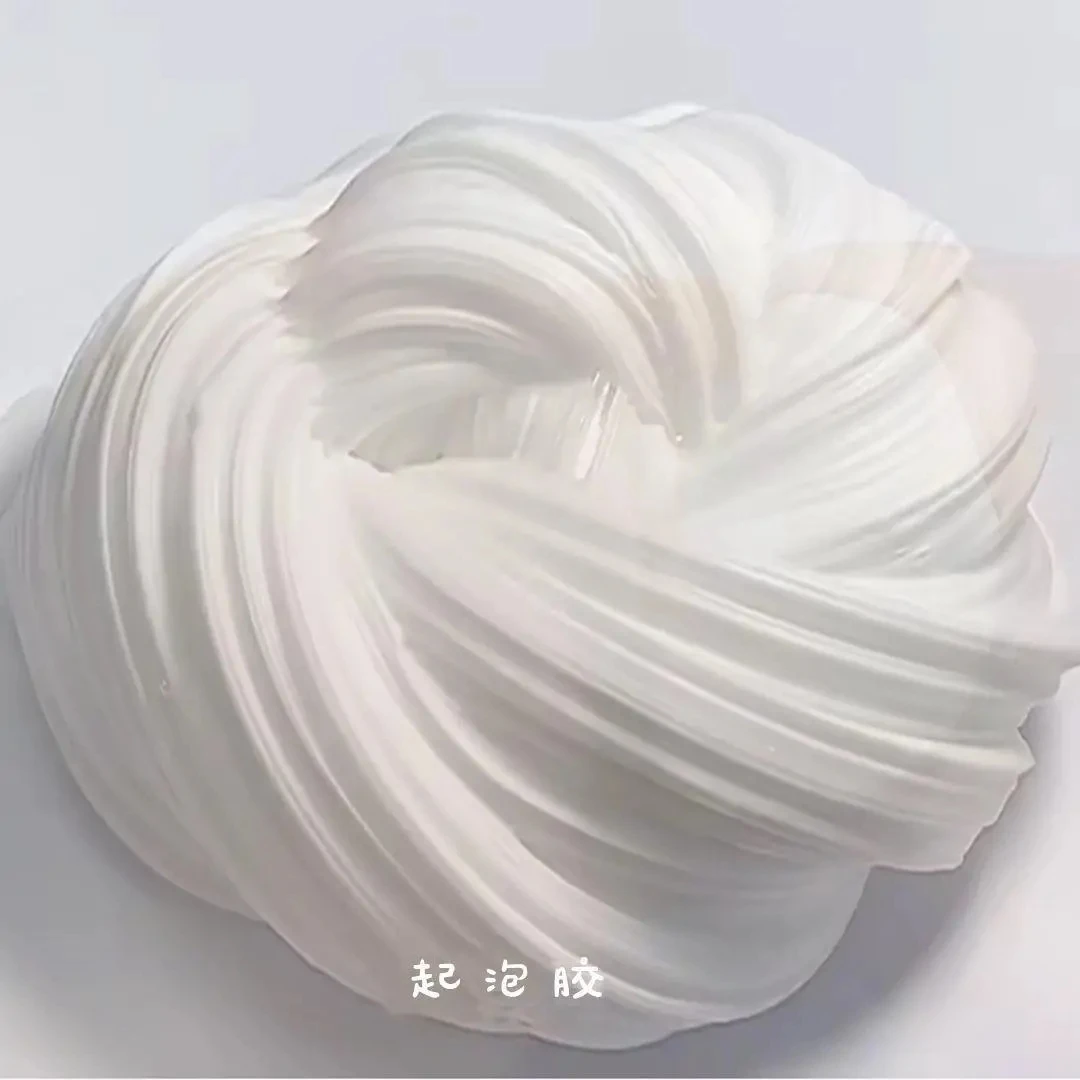 

500ML Slime Crystal Fluffy Supplies Foam Beads Cotton Mud Soft Clay Polymer DIY Slime Educational Decompression Toys 120ml