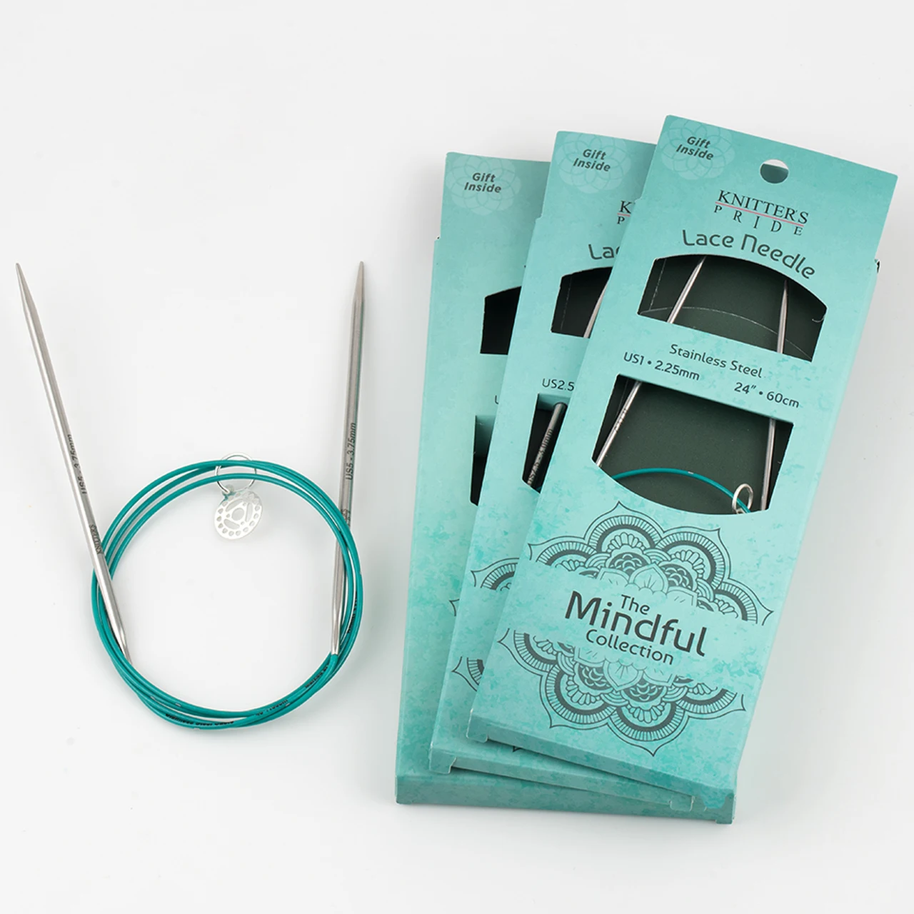 NEW Knitter's Pride Mindful Collection 24 inch (60 cm) Stainless Steel Circular Knitting Needles
NEW Knitter's Pride Mindful Collection 24 inch (60 cm) Stainless Steel Circular Knitting Needles