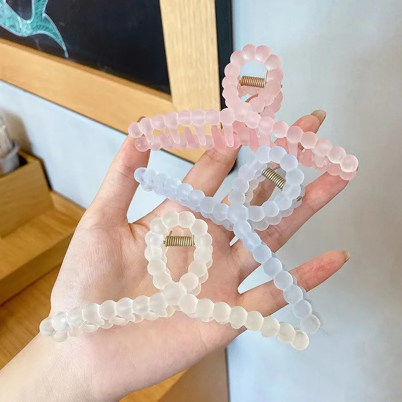 Transparent Hair Clip Claws for Women Girls Summer Sweet Crab Hair Barrettes Hairpins Headwear Party Hair Accessories
Transparent Hair Clip Claws for Women Girls Summer Sweet Crab Hair Barrettes Hairpins Headwear Party Hair Accessories