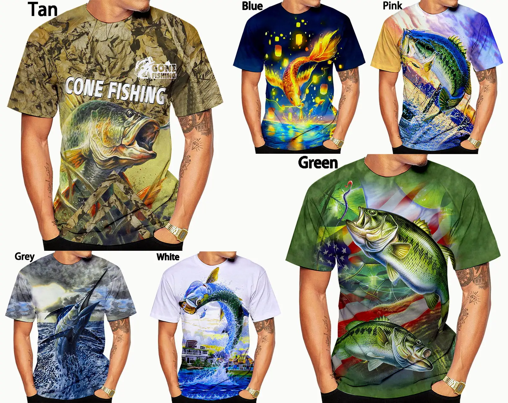 2022 New Summer Hobby Carp Fishing 3D Printing Men's O Neck Fashion Casual Short Sleeve T Shirts
2022 New Summer Hobby Carp Fishing 3D Printing Men's O Neck Fashion Casual Short Sleeve T Shirts