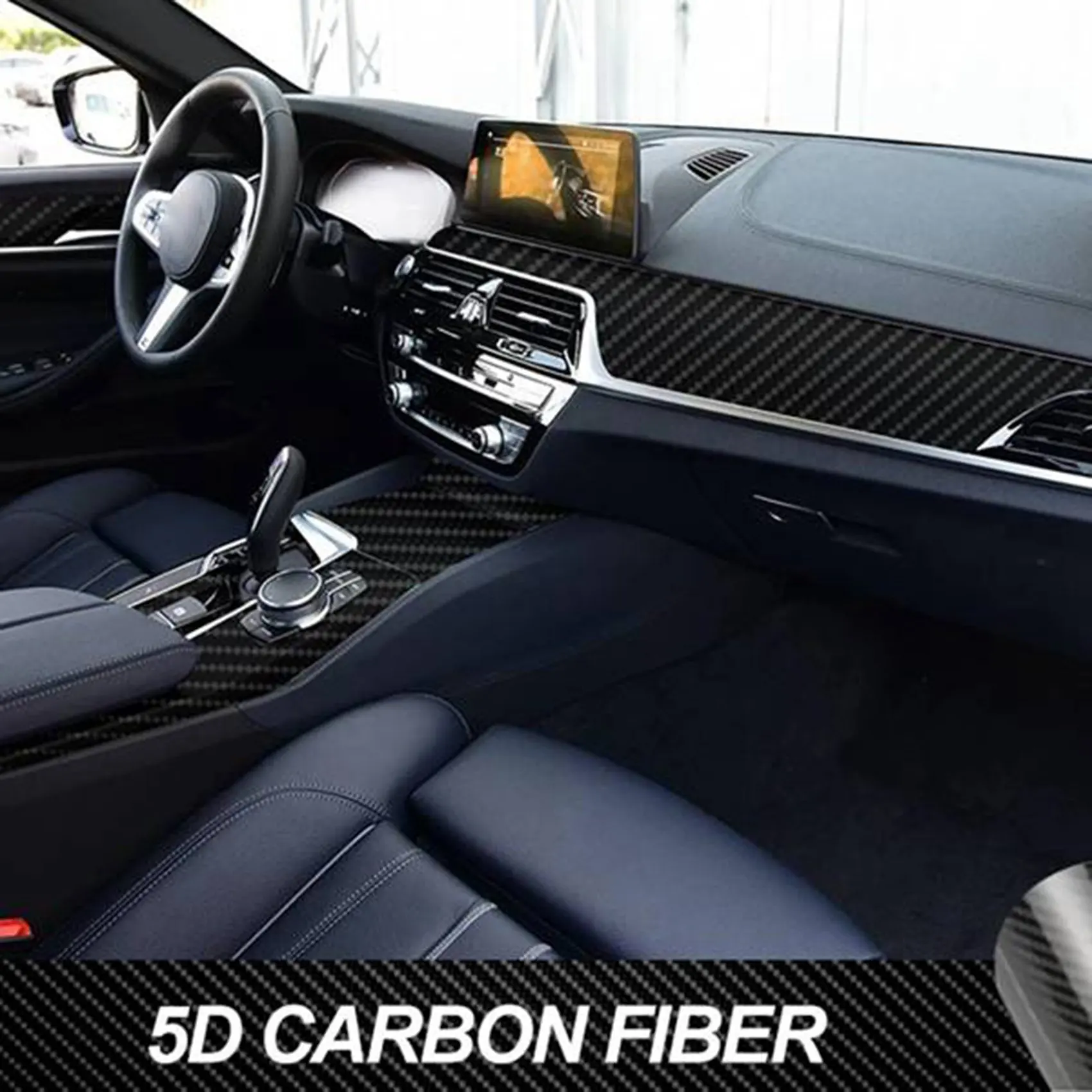 5D Stickers Car Interior Trim Protective Film Carbon Fiber Vinyl Sticker for BMW 5 Series G30 G31 2017-2020 RHD
5D Stickers Car Interior Trim Protective Film Carbon Fiber Vinyl Sticker for BMW 5 Series G30 G31 2017-2020 RHD