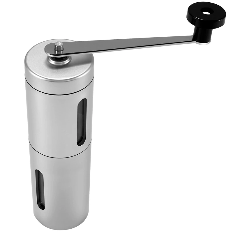 Manual Coffee Grinder With Adjustable Setting - Conical Burr Mill & Brushed Stainless Steel - Burr Coffee Grinder For Aeropress,
Manual Coffee Grinder With Adjustable Setting - Conical Burr Mill & Brushed Stainless Steel - Burr Coffee Grinder For Aeropress,
