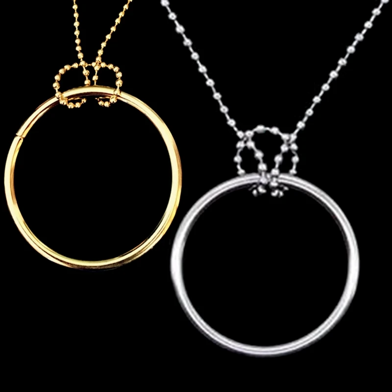 Y3NF Metal Knot Ring On Chain Game Show Play Gift Easy To Do For Beginner Durable
Y3NF Metal Knot Ring On Chain Game Show Play Gift Easy To Do For Beginner Durable