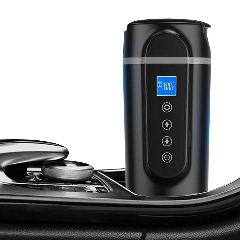 Travel Electric Kettle For Car/Truck 24V/12V 420ml Car Heating Mug Leakproof 30100 Variable Temperature Control Kettle 304
Travel Electric Kettle For Car/Truck 24V/12V 420ml Car Heating Mug Leakproof 30100 Variable Temperature Control Kettle 304