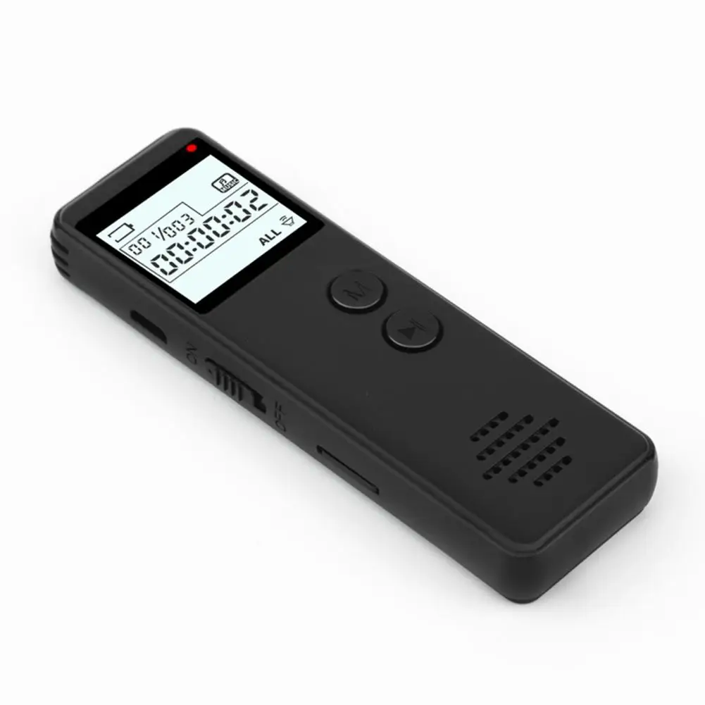 Digital Voice Recorder 1 Set Portable Sensitive Function Key One-click Start Shock-proof Smart Voice Recorder Audio Accessory
Digital Voice Recorder 1 Set Portable Sensitive Function Key One-click Start Shock-proof Smart Voice Recorder Audio Accessory
