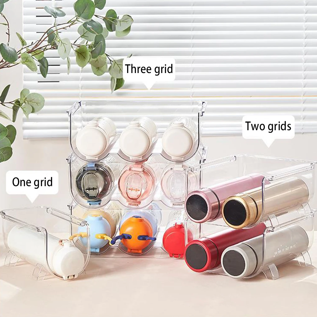 Stackable Water Bottle Organizer Clear Holder Home Office Bar Cafe Freezer Drink Desk Storage Shelf Rack Single Grid
Stackable Water Bottle Organizer Clear Holder Home Office Bar Cafe Freezer Drink Desk Storage Shelf Rack Single Grid