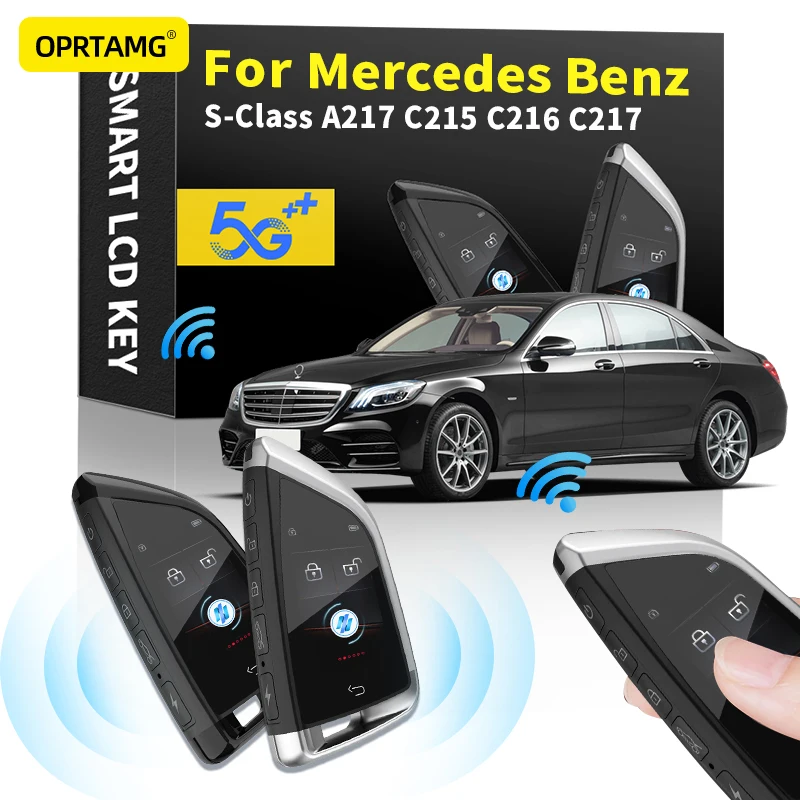Modified LCD screen smart car key key chain key shell For Mercedes Benz S-Class A217 C215 C216 C217 2000-2019 2020 2021 2022
Modified LCD screen smart car key key chain key shell For Mercedes Benz S-Class A217 C215 C216 C217 2000-2019 2020 2021 2022