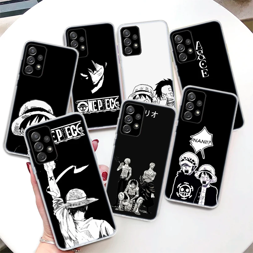 One Piece Black Art Crtoon Coque Phone Case For Samsung Galaxy A52 A53 A12 A22 A32 A42 A72 4G A73 A33 A23 A13 5G A02S A03S Soft
One Piece Black Art Crtoon Coque Phone Case For Samsung Galaxy A52 A53 A12 A22 A32 A42 A72 4G A73 A33 A23 A13 5G A02S A03S Soft