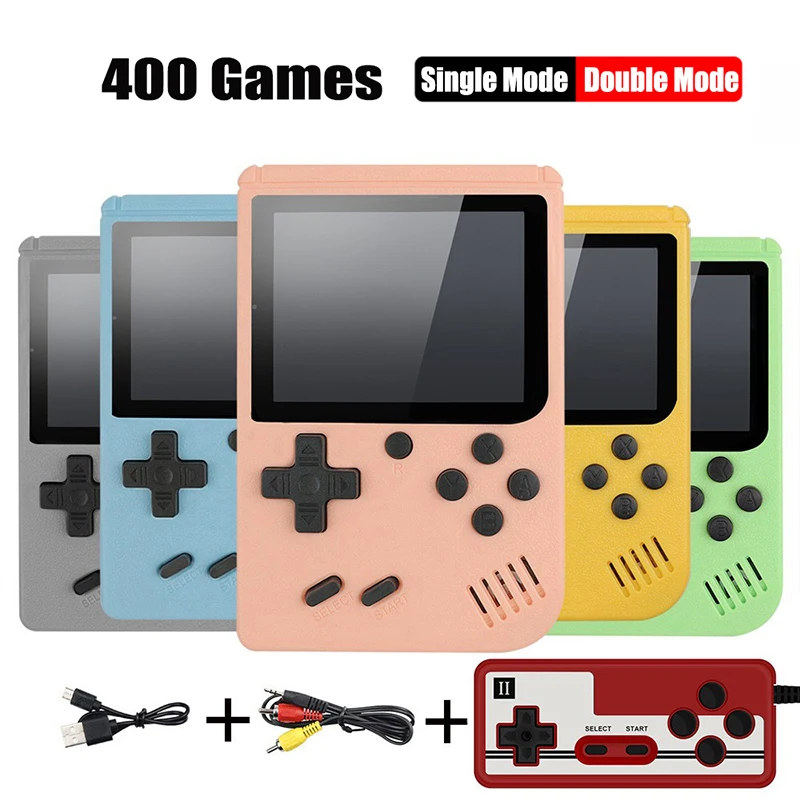 Drop Shipping Retro Portable Mini Handheld Video Game Console 8-Bit 3.0 Inch Color LCD Kids Color Game Player Built-in 400 Games
Drop Shipping Retro Portable Mini Handheld Video Game Console 8-Bit 3.0 Inch Color LCD Kids Color Game Player Built-in 400 Games